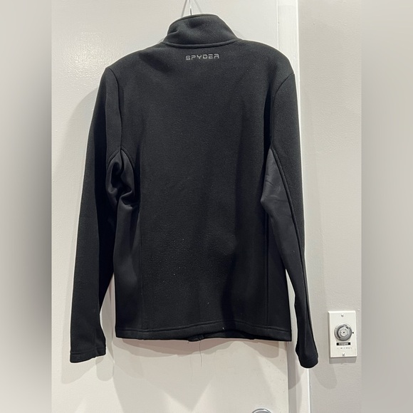 Men's SPYDER Black Jacket - Picture 2 of 9